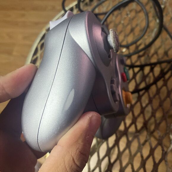 Nintendo Gamecube Platinum Silver Controller Official OEM Untested - Picture 5 of 15